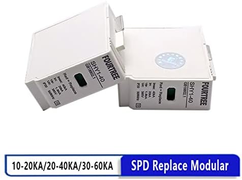 MOPZ SPD Замени Модулни вложки ac 275 от 385 от 420 В замяна на устройства за защита от пренапрежение цип Низковольтный разрядник (Цвят: