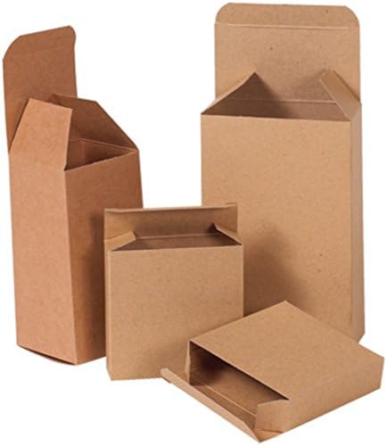 Картонени кутии Bauxko 1 7/16 x 13/16 x 1 7/16, Сгъване с обратна вытачкой, 12 опаковки (xRTC6-12)