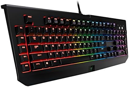 Razer RZ03-01220800-R3M1 Черно, Скрита възпроизвеждане на цветовете, Тиха ръчна детска клавиатура RGB, Макроключевые ключове