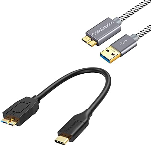 Създаване на кабел USB-C-Micro B 3.0 кабел Комплект с кабел USB A-Micro USB 3.0