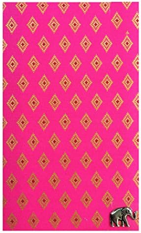 Офис продукт от Розово-златен плат с тайландски дизайн, Подарък Чек за гостите Титуляр за чековата книжка за ресторант, Корица