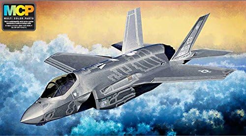ВВС на САЩ F-35A Lightning II (12507) 1:72 Академична Пластмасов модел За момчета и момичета ^ G#fbhre-h4 8rdsf-tg1334307