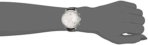 Мъжки Ръчни часовници Тисо Тисо Tradition от неръждаема стомана Кафяв цвят T0636171603700