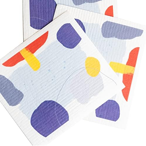 Шведската кърпа за миене на съдове - Естествен заместител на хартиени кърпи. Заменя 17 Ролки, Хартиени кърпи | 1 Опаковка