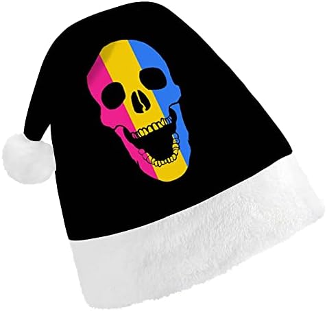 Коледна шапка с участието на пансексуального хартата на формата на черепа за cosplay на коледна парти