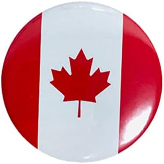 Vmcoatdu през Цялата Флаг на Канада Международни Пътувания Големи Игли Сплав Теплопередача Печат Метален Сувенир за Шапки и