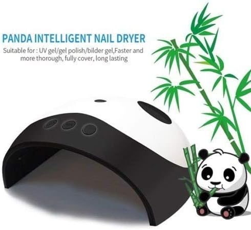 Сушилня за нокти Enrilior, UV-лампа за нокти - Led лампа Panda за нокти, Маникюр Лампи за Сешоар 24 W, led USB-Сушилня за нокти