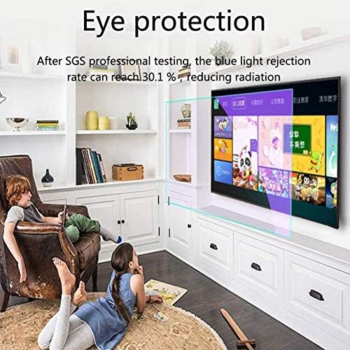 ALGWXQ Защитно фолио за екрана на телевизора е с диагонал 32-75 инча, антибликовая/срещу синя светлина/Пылезащитная Филтър филм,