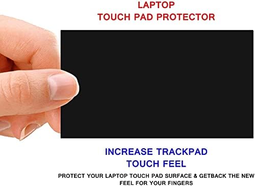 (Опаковка от 2) Защитно Фолио за тъчпада на лаптопа Ecomaholics Защитно фолио за тракпад, Стикер на кожата, Филм за лаптоп Lenovo Yoga Creator 7 (15) 15,6 инча, Черно Матово покритие за з