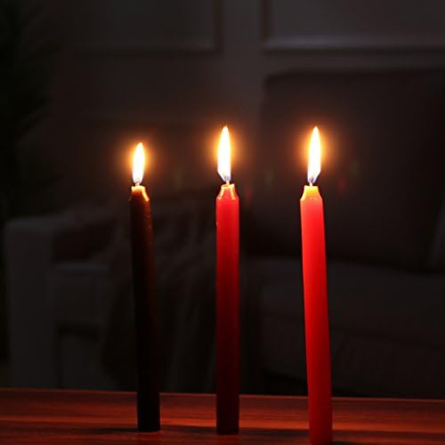 Свещи за Бондажа LUOEM С ниско отопление на Романтична Свещ, От които Капе Восък, Свещи За Влюбени Двойки (3 опаковки)