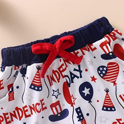 MODNTOGA/ Комплекти дрехи за малки момчета на 4 юли, САЩ, Тениска, Къси Панталони, Комплекти, Дрехи За един Ден на Независимостта