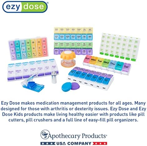 Пликчета за хапчета Ezy Dose за Еднократна употреба, За съхранение на хапчета и витамини, Прозрачни, количество 50 броя