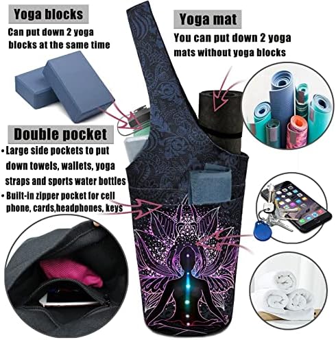 Чанти и пренасяне за постелки за йога Yushufu са Подходящи За всички Неща, Постелката за йога с чанта С Голямо Странично джоб и джоб
