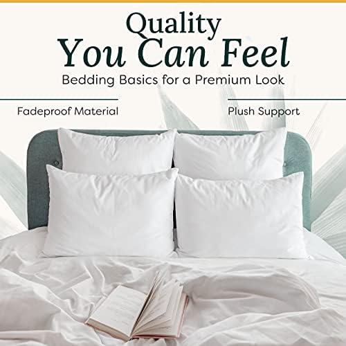 Дзен Bamboo Охлаждащи възглавници за сън - Комплект от 2 възглавници за легло King Size - Хладен и дишаща бамбуков калъф - Намалява болката