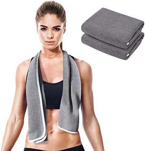 Кърпи за фитнес зала (2 опаковки) за тренировки - Меки, леки, бързо съхнещи, без мирис - по желание на тялото