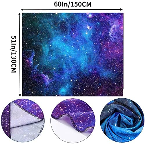 Apdidl Galaxy Гоблен за Спални Естетическо Пространство Синя Нощ на Звездното Небе Звезди Вселената Гоблен Загадъчна Неяснота
