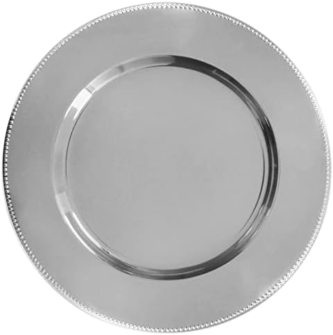 Чиния за зарядното устройство American Atelier Голяма 13Комплект от 4 Декоративни Сервировочных чинии за дома, професионална