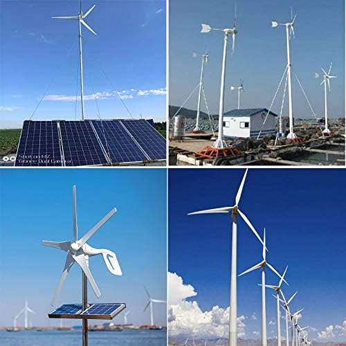 1000 W 12 v/24 В Комплект генератор на Слънчева вятърна турбина: 400 W Вятърна турбина + 6 бр. 100 W Гъвкави Слънчеви панели, и 1000