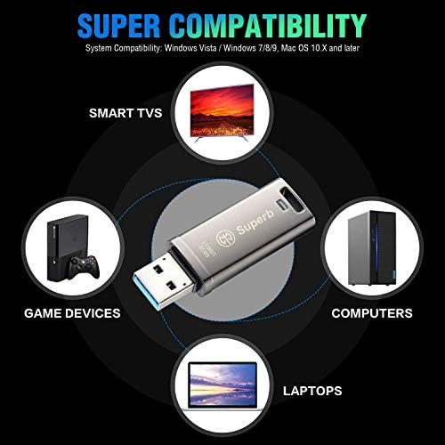 Флаш памет AXE MEMORY Superb 64GB USB 3.1 SuperSpeed, метален корпус, оптималната скорост на четене до 400 MB/s. запис със Скорост