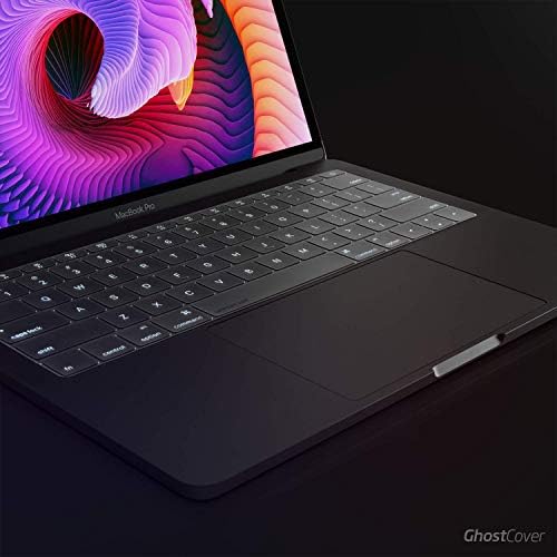Сверхтонкая защитно покритие на клавиатурата GhostCover® Premium, съвместима с MacBook Pro 13 на базата на Intel или M1/M2 2020 2021 2022 г. и MacBook Pro 16на базата на Intel 2019-2020 г. A2338 A2289 A2251 A2141