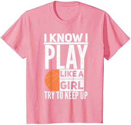Баскетбол момичета - Знам, че Играя Като Момиче, Опитвам се да Не Изостават От Тениски