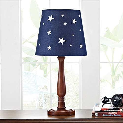 ATAAY Лампа За Четене Настолна Лампа Star Настолни Лампи, Нощни лампи За Спалня Европейския Момче Дървена Лампа Домашно Осветление