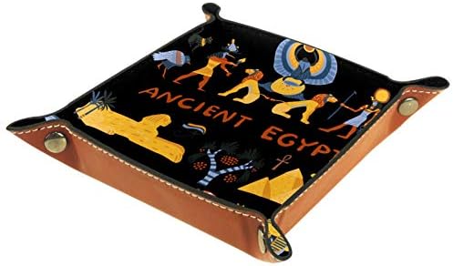 Както Древен Египет Пирамида Лъв Камила Символи Забележителности Органайзер Тава Кутия За Съхранение на Нощни Caddy Тенис на