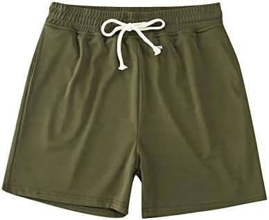 Големи Мъжки къси Панталони Мъжки Ежедневни Класически Засаждане На съвсем малък Летни Плажни къси Панталони с Еластичен Колан и джобове Шорти