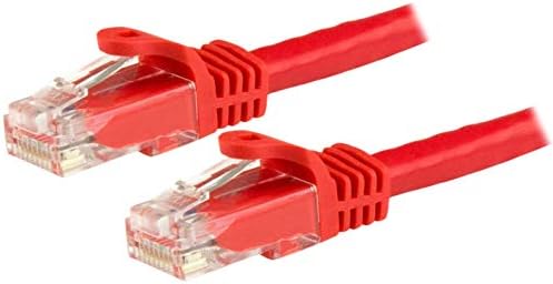 StarTech.com Ethernet кабел CAT6 с дължина 3 м - Оранжево Тел CAT 6 Gigabit Ethernet -650 Mhz 100 W PoE ++ RJ45 UTP Категория
