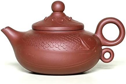 Чайник SILINE Zisha 10,8 грама, Китайски чайник, ръчна изработка от естествена Исинской глина с Филтър, Комплект за заваряване на чай Кунг-фу