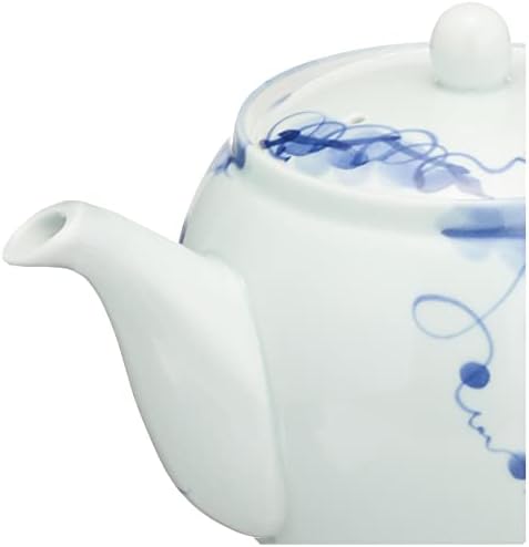 Прибори Hasami 60183 Ichinayama Чай с цветен модел (Супер Неръждаема стомана с цедка за чай) Капацитет: Прибл. 24,3 течни унции