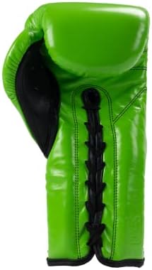 Спортни Боксови ръкавици Клето Рейес с традиционната шнур - Цитрусово-Зелен