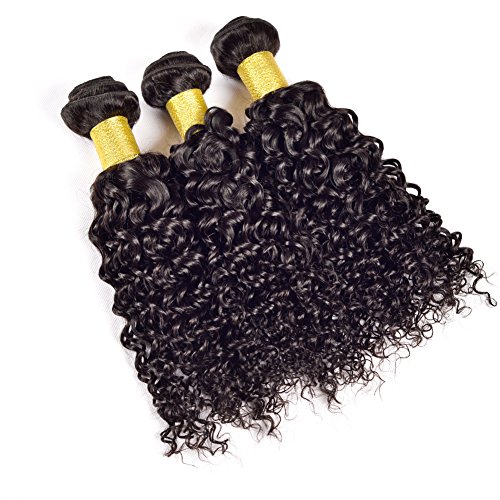 YanT HAIR 9А Клас Бразилски Девствени Косата Водна Вълна Преплитат Човешки Косъм, 3 връзки 22 22 24 инча Естествения Цвят на Опаковки от 3