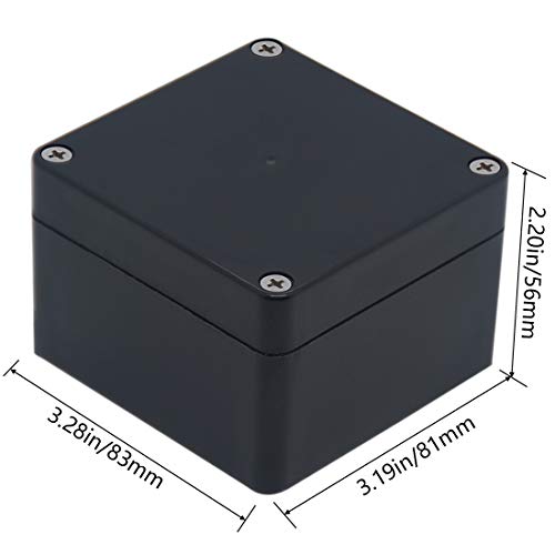 Otdorpatio 2 Опаковки Разпределителните кутия IP65 Водоустойчив корпус от ABS пластмаса за електрически проекта Разпределителни