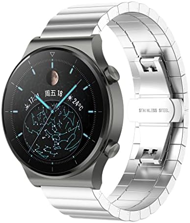 Метална каишка за часовника 46 мм Honor Watch 3 GS PRO, Водоустойчив Трайни Умни часовници, Модерен Каишка, Спортен Гривна,