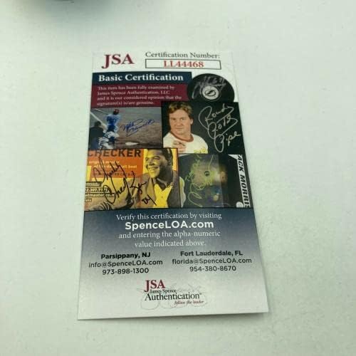 Силно разклонен Подписа Играта на топка С Автограф на филмова звезда JSA COA - Бейзболни топки С Автографи