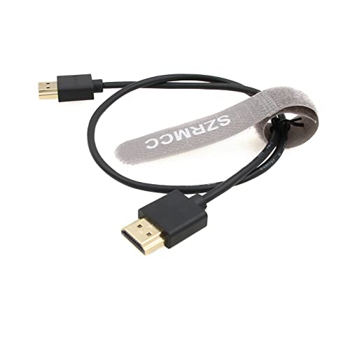 SZRMCC 8k HDMI 2.1 Кабел HDMI-HDMI, Мъжки Кабел HDMI Високоскоростен Мек Кабел за цифров огледално-рефлексен фотоапарат на Sony-Canon