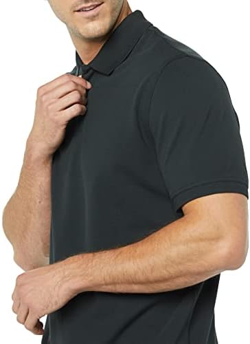 Мъжки Лек Памучен Поло Риза с къс ръкав Pique от Aware