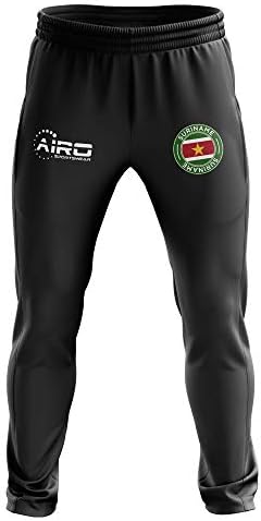 Спортни спортни панталони Airosportswear Surinam Concept за футбол (черен)