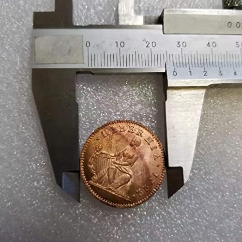 AVCITY Старинни занаяти 1722 ирландската медна монета на едро #1491-2