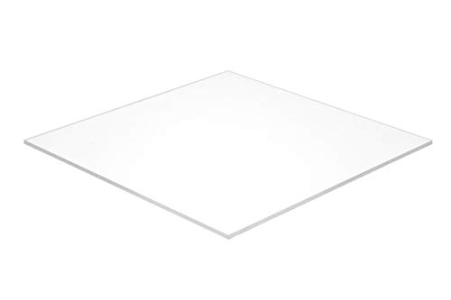 Акрилен лист от плексиглас Falken Design, Бял Непрозрачен (3015), 5 x 7 x 1/4