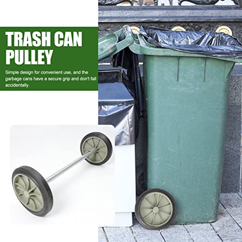 Колелата за подмяна на боклуци резервоара DOITOOL - Колела, за боклук на резервоара и ос - Колелото за смяна боклуци на резервоара за боклук на улицата, в градината, във ?