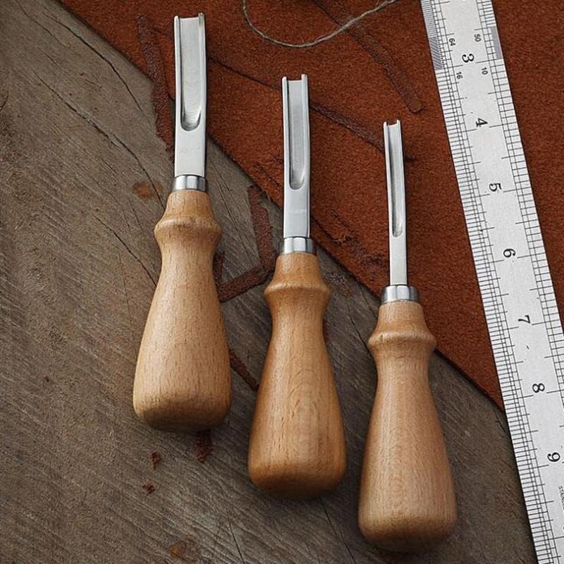 3 размер 4 мм, 6 мм, 8 мм, Практичен Нож за заваряване с ръба на Кожа изделия, Нож за заваряване, Ръчни инструменти за рязане
