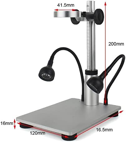 Аксесоари за микроскоп, Камера за микроскоп 38MP 13MP USB Промишлен микроскоп 130X C за Монтиране на Обектива 56 Led пръстен Ligh Лабораторни