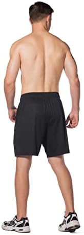 Мъжки спортни къси панталони LINSONMAN за бягане, тренировки и фитнес залата - бързо съхнещи и леки спортни къси панталони
