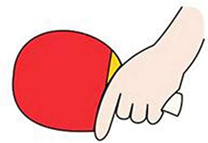 Гребло за пинг-понг SSHHI, Преносима гребло за тенис на маса, Подходяща за начинаещи, ежедневни тренировки, Здрава /, Както е показано на фигура/ С дълга дръжка
