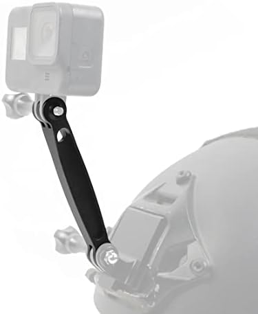 FEICHAO 3 бр. Скоба за удължаване на ръцете шлем за преобразуване на снимане Адаптер от алуминиева Сплав с ЦПУ, Съвместим с екшън