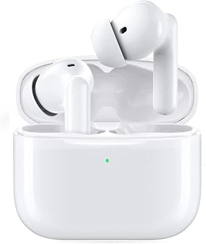 Безжични Слушалки, Bluetooth Слушалки 5.2 С Стереофоническими Бас, Bluetooth Слушалки с микрофон с шумопотискане в ухото, Слушалките IP7