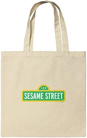 Множество Чанта-Тоут с Логото на продуктовата мрежа Улица Сезам, за Пътуване