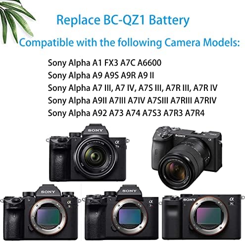 HY1C NP-FZ100 Фиктивни зарядно устройство NPFZ100 Комплект адаптери на захранване захранващ за камери Sony Alpha A7III, A7IV, A7SIII,